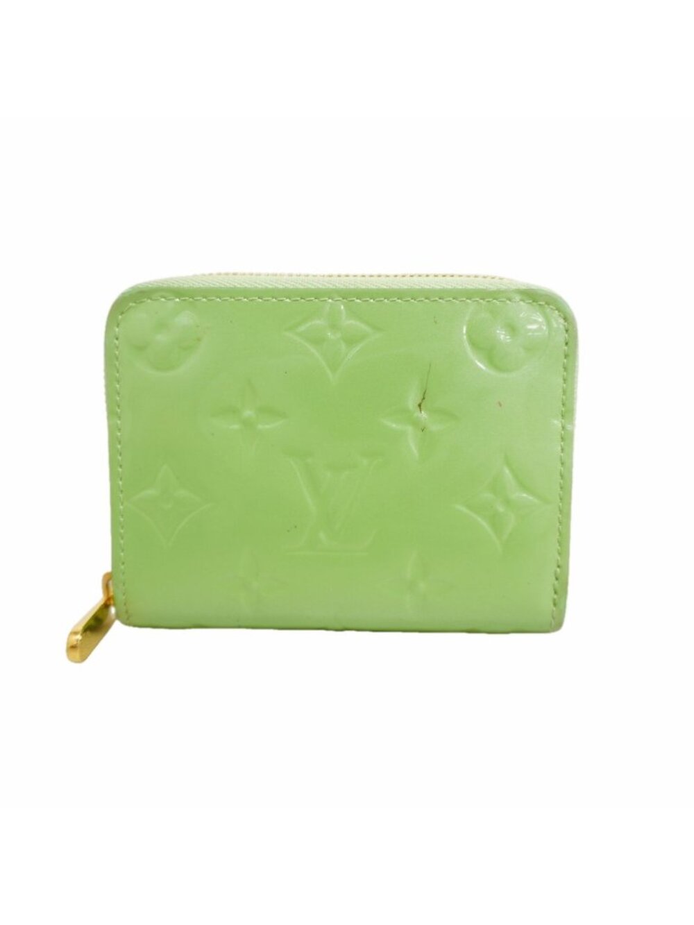 Louis Vuitton Wallet Vernis Zippy Coin Purse Gummy Apple